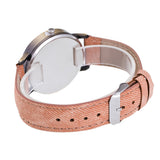 Fashion Women's World Map Cowboy Band Analog Quartz Wrist Watch